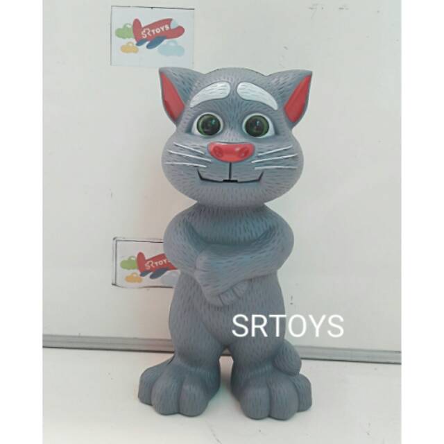 Boneka Talking tom cat &amp; Singing Tomcat Bahasa Indonesia Rekam Suara