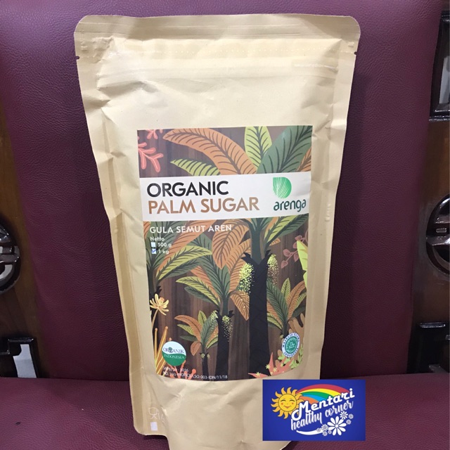 Organic Arenga Palm Sugar 1kg / Gula Semut Aren Organik 1kg