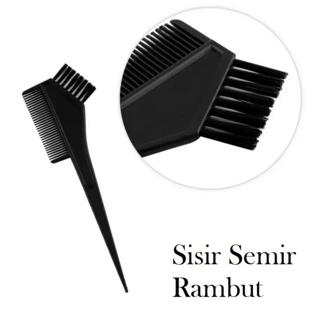 Sisir Semir Rambut / Mangkok Semir Rambut