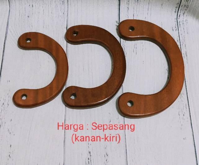 Handle Kayu (Sepasang)