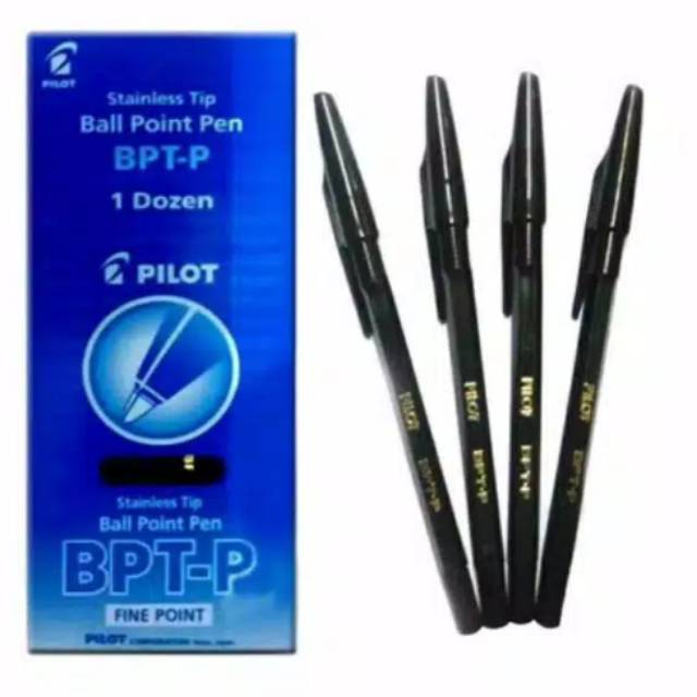 

Pulpen pilot tinta hitam dam biru 0,5 mm
