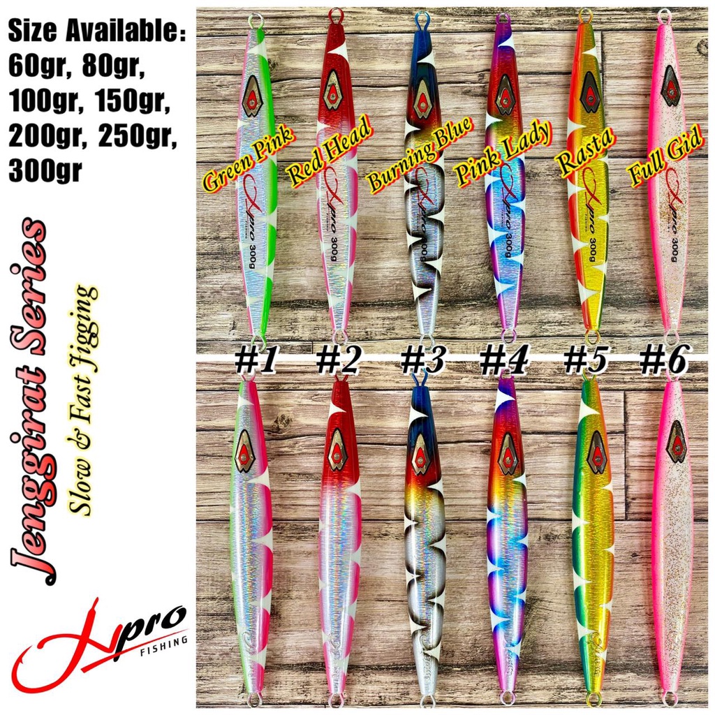 Metal Jig Xpro Jenggirat 200gr