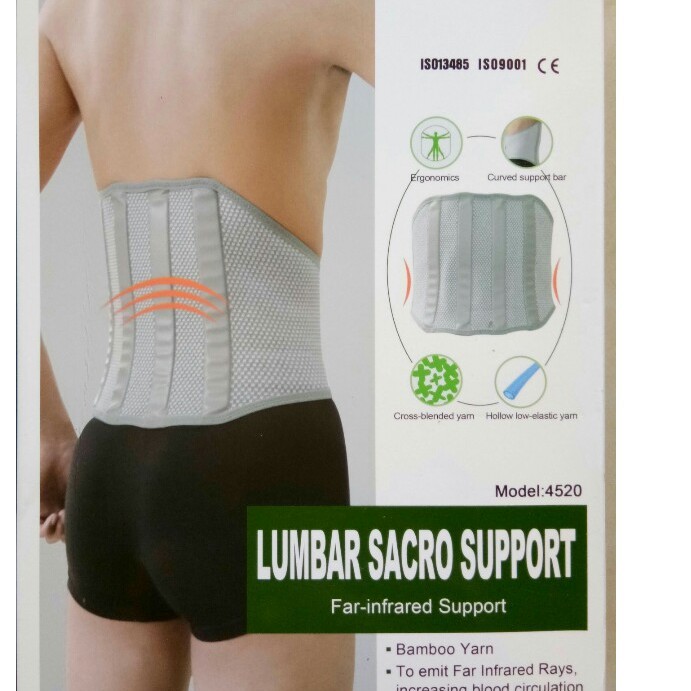 A1 Lumbar Support Infrared Original Korset Penyangga Tulang Belakang Lansia Sabuk Lumbal Untuk Pinggang Dan punggung anti Nyeri