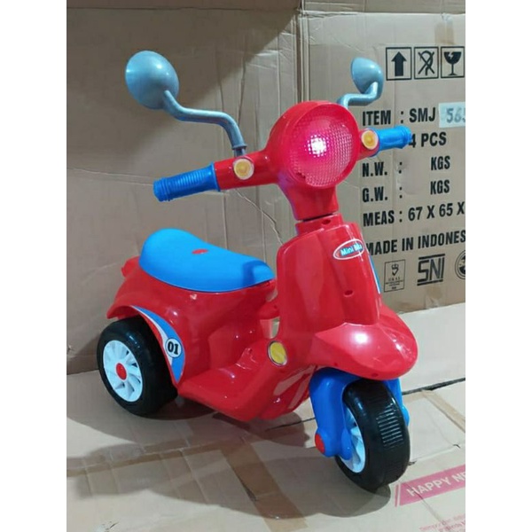 Mainan Motor Dorong Vespa Anak