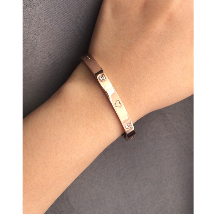 [NEW] Gelang Bracelet Wanita Aksesoris Titanium Korea Trend Masa Kini Cocok Hadiah GK120