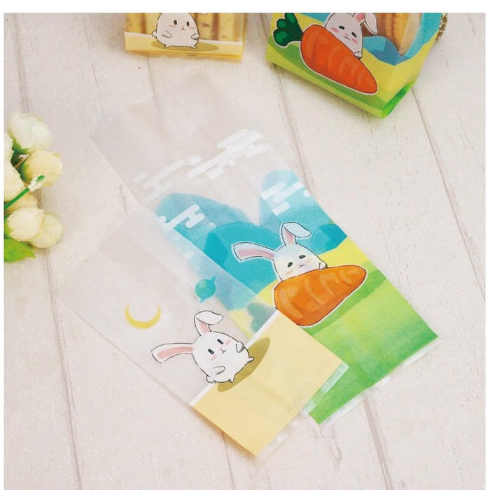 

STANDING POUCH COOKIES BAG bungkus kue kado cake permen 7X15CM - M 1 KECIL( NO STICKER )