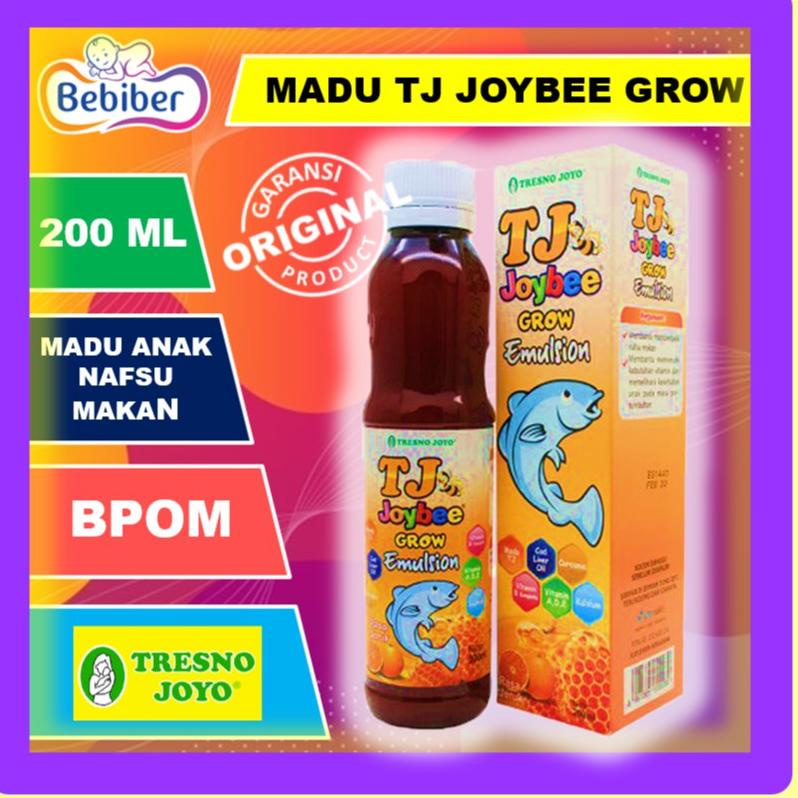 

TERBARU 8834 Madu TJ Joybee Grow Emulsion 200ml / Madu Joybee Grow / Madu Tresnojoyo / BEBIBER ㅰ