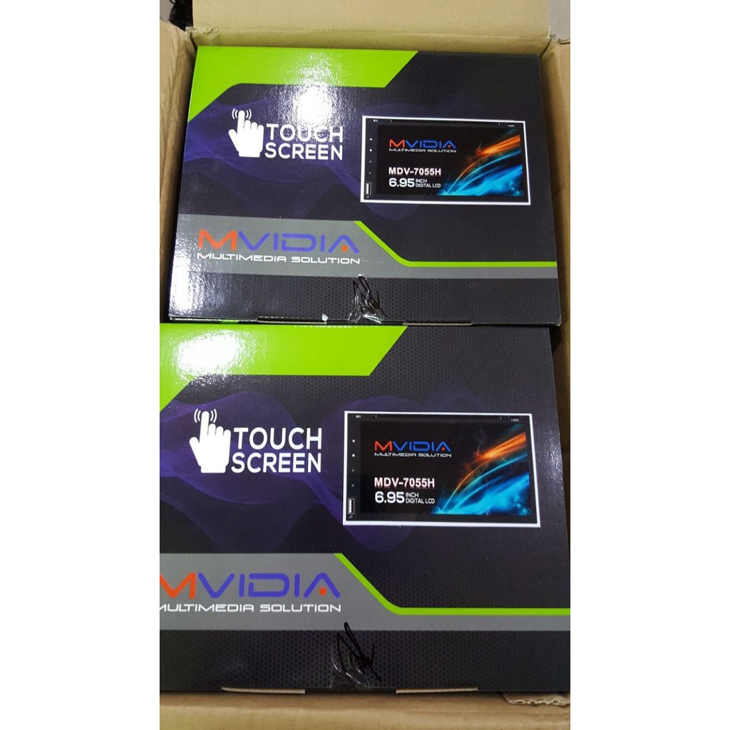 HEADUNIT DOUBLEDIN MIRRORLINK MVIDIA MV-7055 BL F-78 H