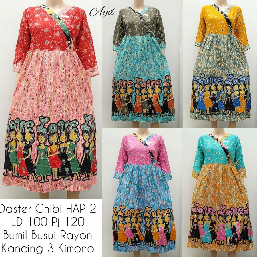 DASTER CHIBI LENGAN 7/8 HAP