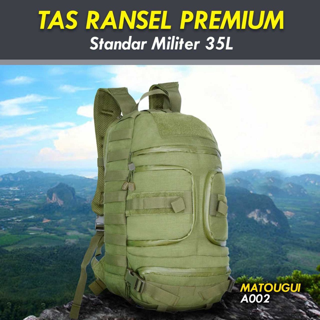 Tas Hiking 45Lt Cordura Matougui A002
