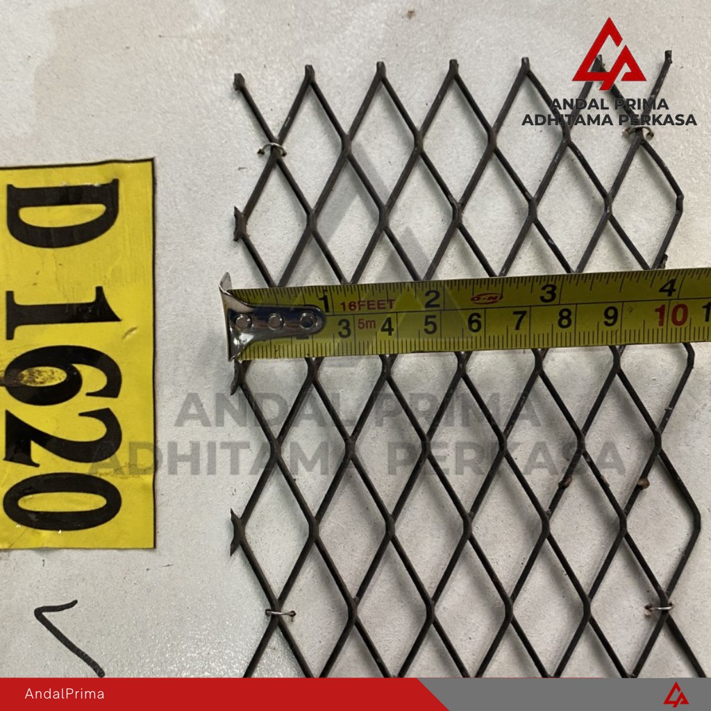 GARANSI (NCIS) EXPANDED METAL BESI D 1620 VIA KARGO