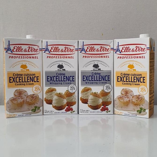

(BISA COD) Elle & Vire Whipping / Cooking Cream EV 1L
