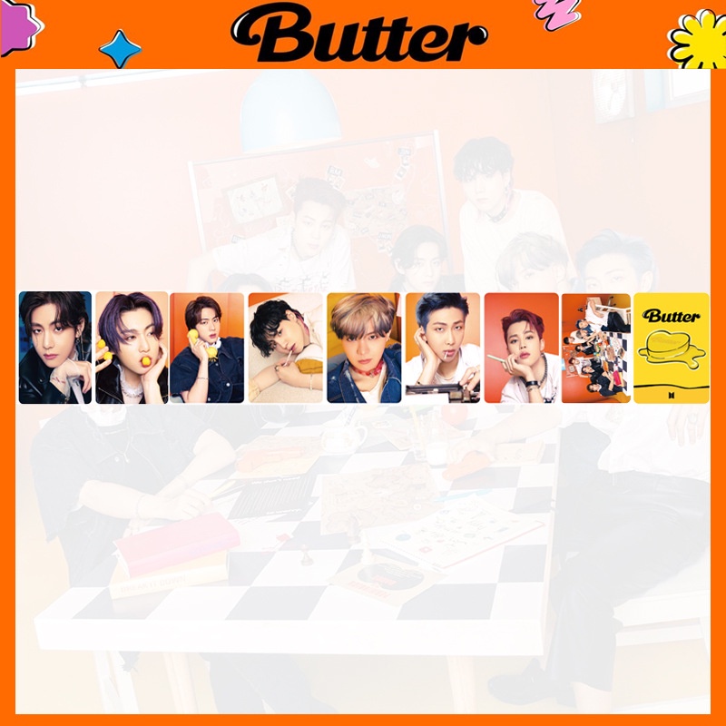 Cover Kartu KPOP BTS Album Mentega Untuk Koleksi