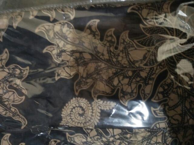 Gamis Batik Terlaris Motif Padi Kipas Mega Mendung Sakura| Batik Pekalongan | Katun Halus