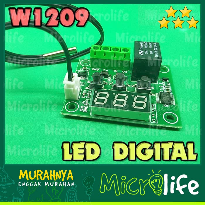 W1209 LED DIGITAL THERMOSTAT MODULE