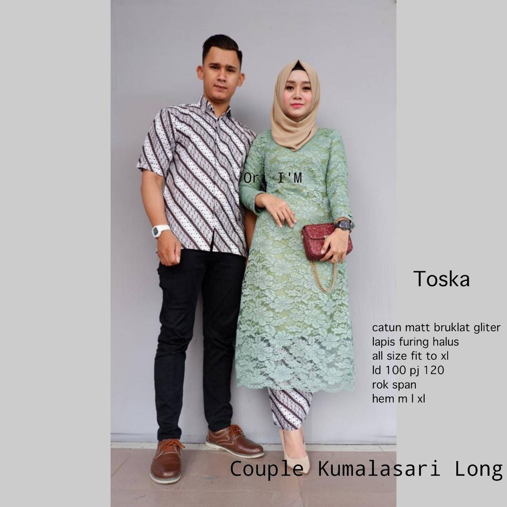 GROSIR BATIK COUPLE KUMALASARI LONG