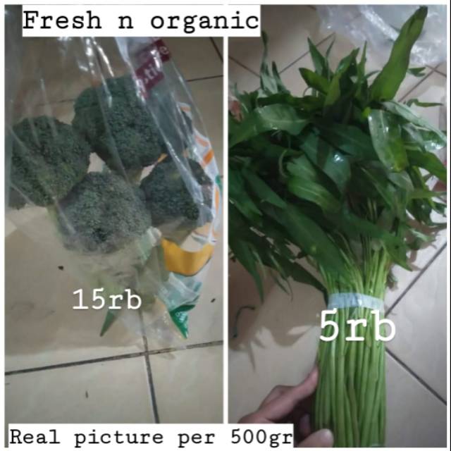 

Aneka sayuran organik