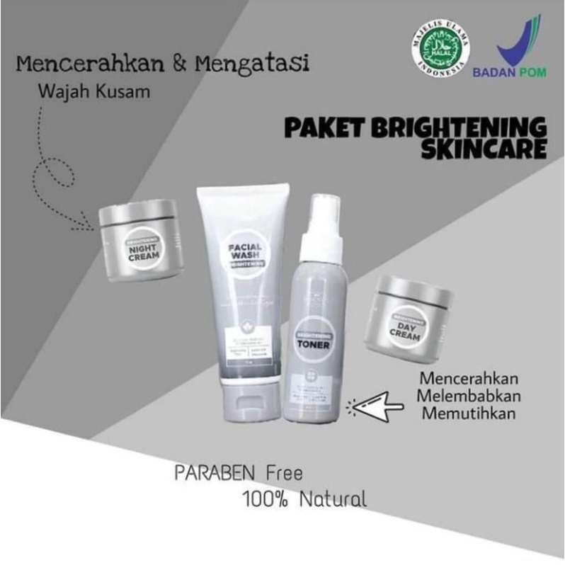 Jual Paket Brightening Skincare Benings | Shopee Indonesia