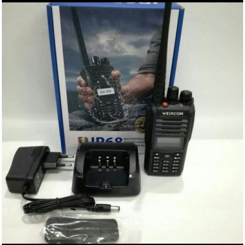 WEIRCOM WR 808 VHF 136-174MHZ SINGELBAND IP 68 WATERPROOF WR 808