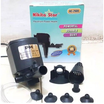 POMPA AQUARIUM NIKITA STAR NS 1200  NS 1600 , NS 1800 , NS 2600 NS 3900 POWER HEAD POMPA CELUP