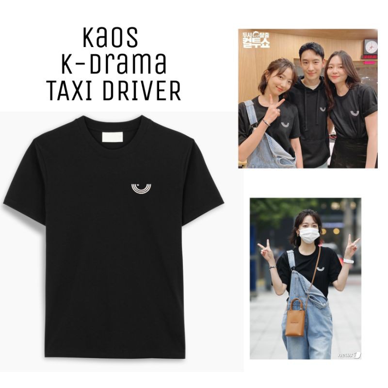 M - XXXXXL(6XL) Kaos TAXI DRIVER BIGSIZE Rainbow Taxi OVERSIZE T-shirt Drakor Jumbo 5XL 4XL 3XL 2XL