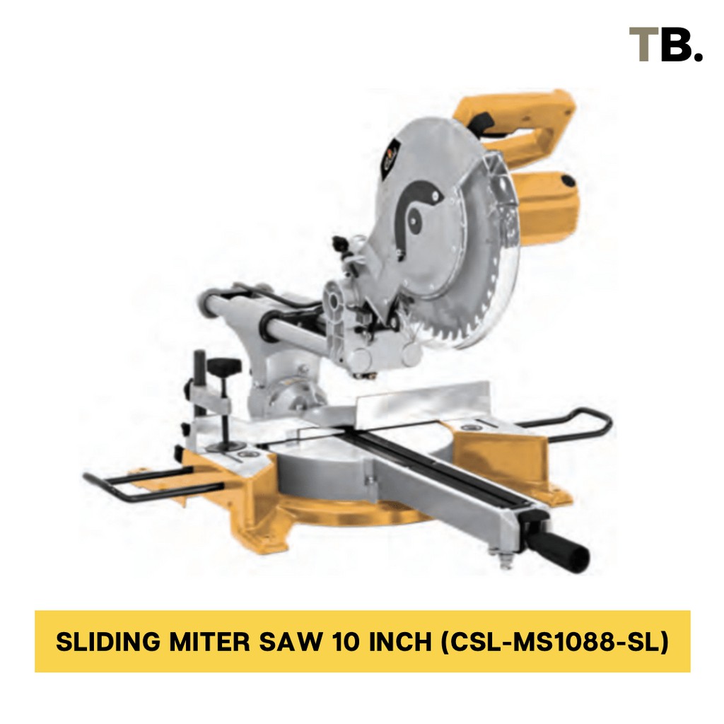 SLIDING MITER SAW 10 INCH CSL-MS1088-SL /Sliding Mesin Mitre Saw Casal