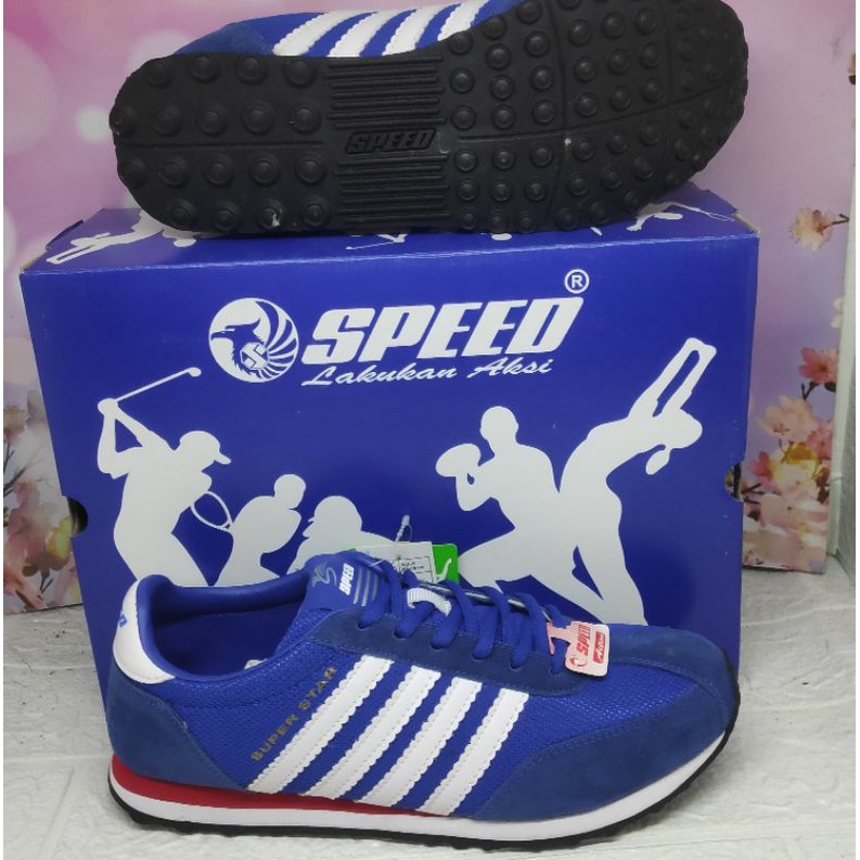 SEPATU RUNNING SPEED SUPERSTAR 38-43 harga OBRAL dengan bandrol 199900