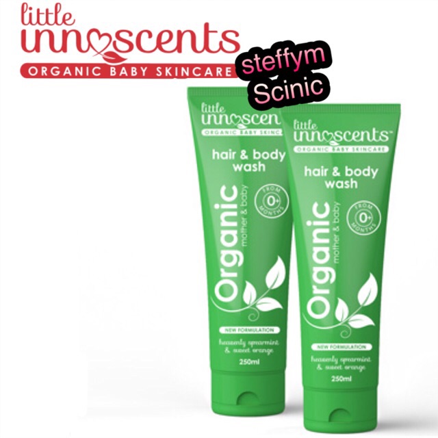Little Innoscents Hair & Body Wash 250mL Organic Dari 🇦🇺