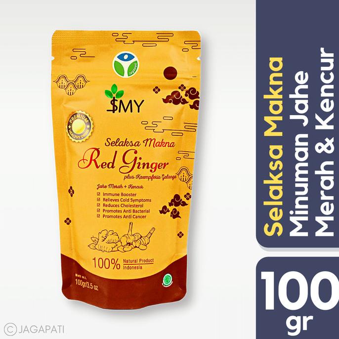

Selaksa Makna - Red Ginger + Kencur 100gr - Minuman Tradisional - Jamu