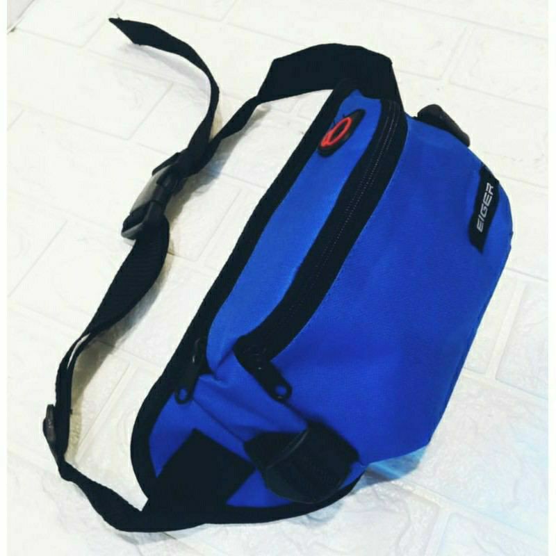 TERLARIS - TAS SELEMPANG PRIA WANITA / TAS PINGGANG / WAISTBAG - EG0088 ADA LUBANG HEADSET