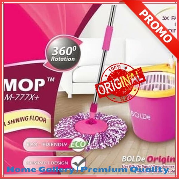 Alat Pel Super Mop BOLDe M 777X Asli