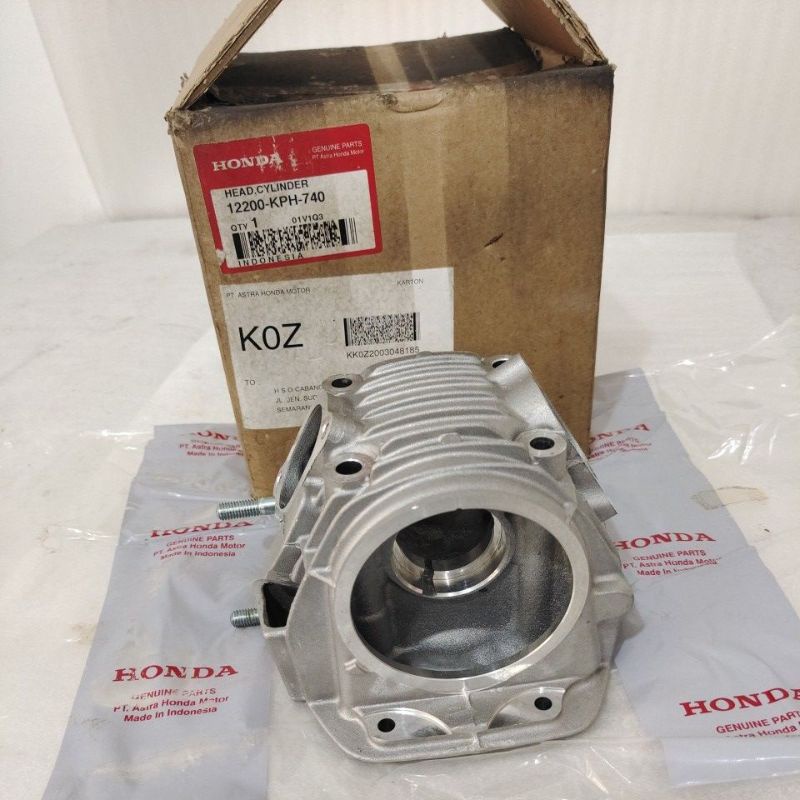 head Cylinder Blok Blok Head Honda Karisma Kharisma Supra X 125 ORIGINAL 12200-KPH-740