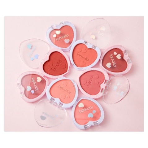 LAMEILA Blush on 4 Colours Love Palette Blusher HK 5107