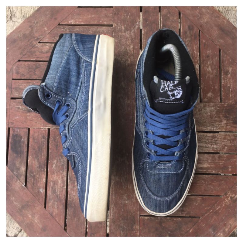 Sepatu Vans Half Cab Jeans Second