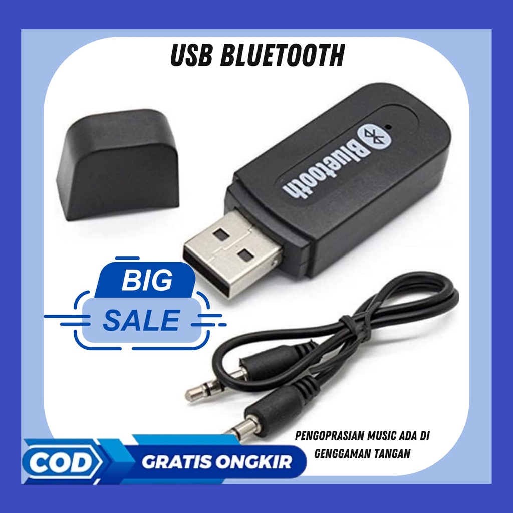MUDAH DIPAKAI Usb Bluetooth Audio Receiver Mobil Bluetooth Receiver -  Klik Perabot