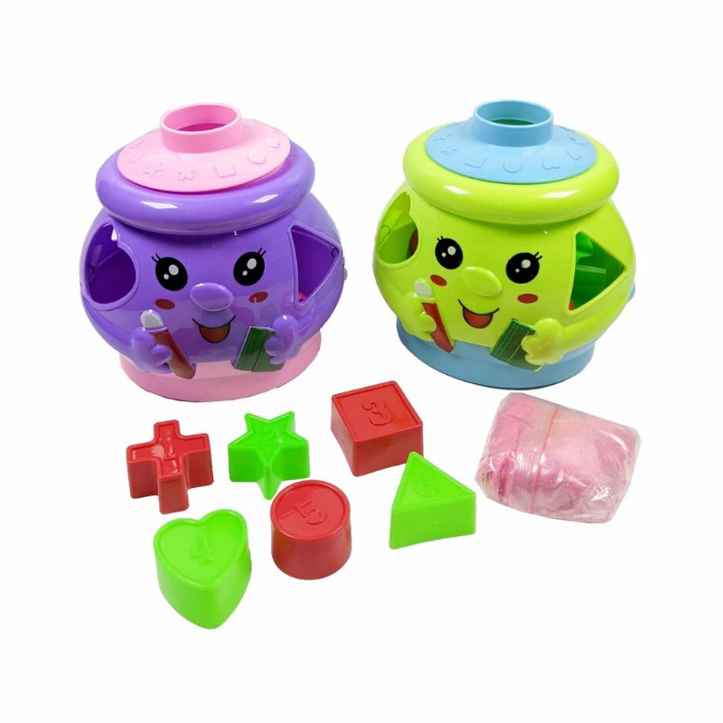 MAINAN PASIR KREATIF SH 158 159 160 PUZZLE BLOCK BALOK ANAK BALITA TODDLER PERMAINAN