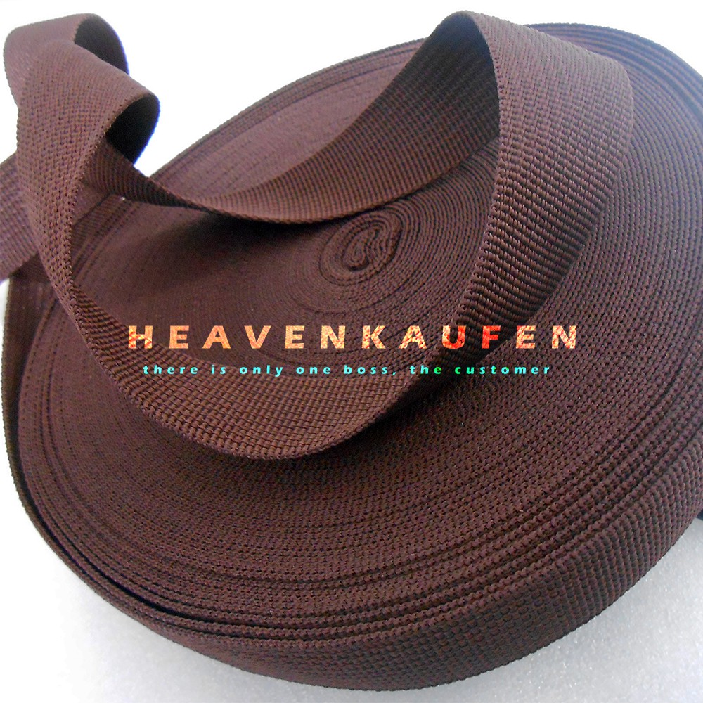 Webbing Tas 3 cm Warna Coklat