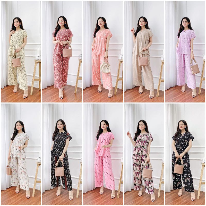Aisha Set/Piyama/Pajamas