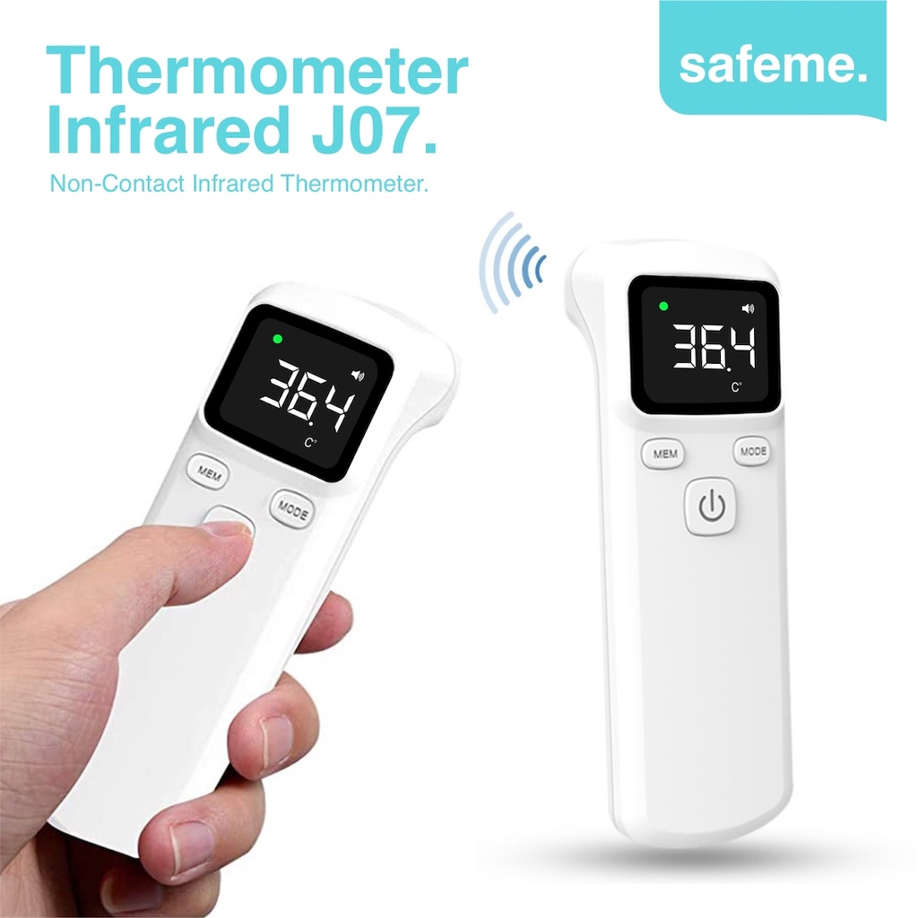 Thermometer Digital Infrared Non Contact Termometer Suhu Badan Bayi JK-A007