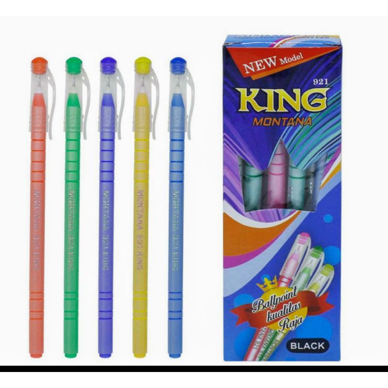 

PULPEN/PENA/BOLPEN LILIN/PEN MONTANA KING/MURAH