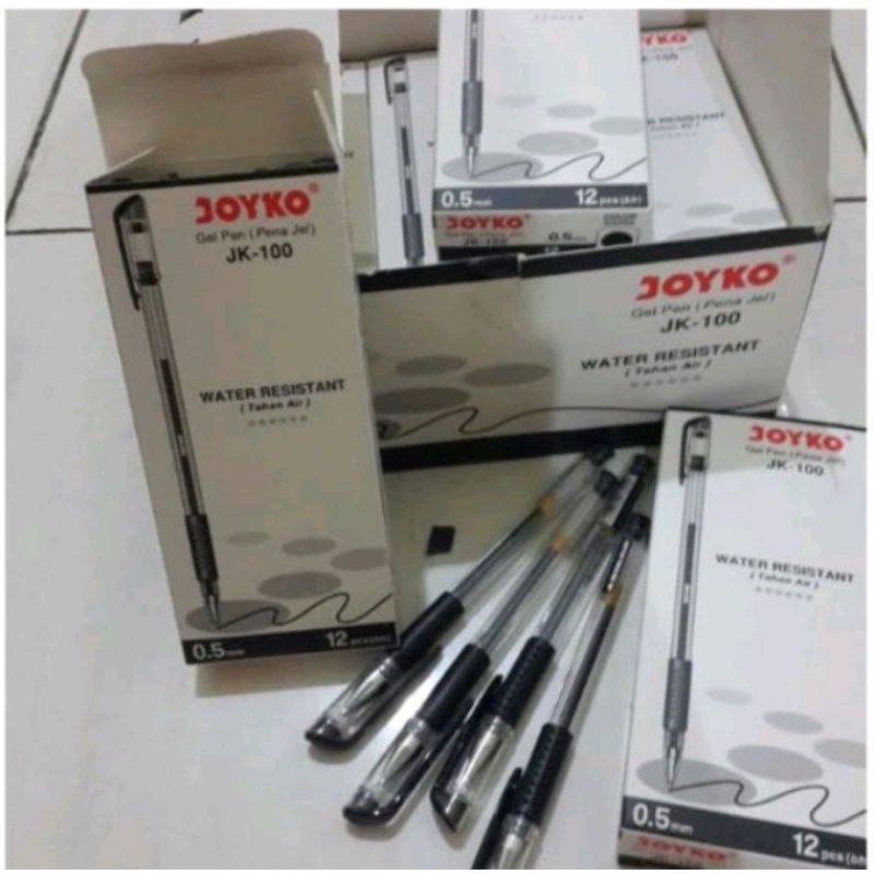 

Pulpen / Pen / Pena Gel Joyko JK-100 / JK-100NT (12pcs)