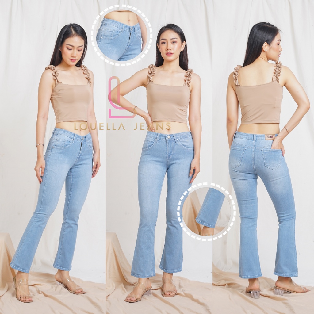 CELANA JEANS WANITA CUTBRAY PREMIUM 7G / 7C-G | BOOTCUT JEANS | CUTBRAY JEANS