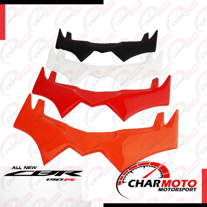 Winglet Honda All New CBR 150R facelift / winglet fiber cbr 150r pnp - charmoto