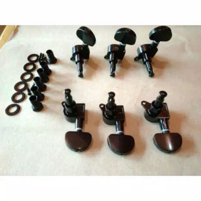 drayer/tuning gitar/guitar Grover hitam akustik/acuostic