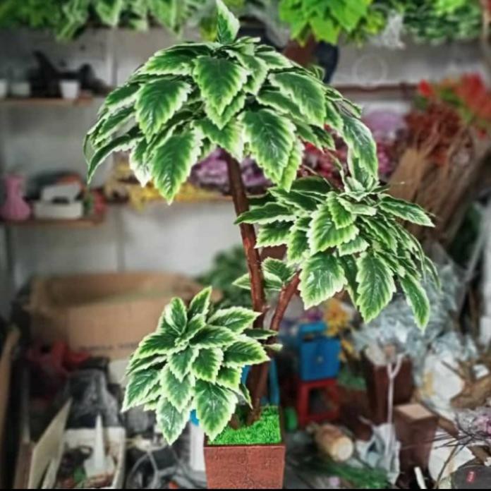 Bonsai Gerigi- Daun Artificial- Daun Plastik