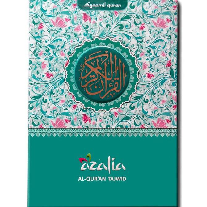 A5 Al Quran Azalia Tajwid Terjemahan - Quran Rainbow A5 - Pink