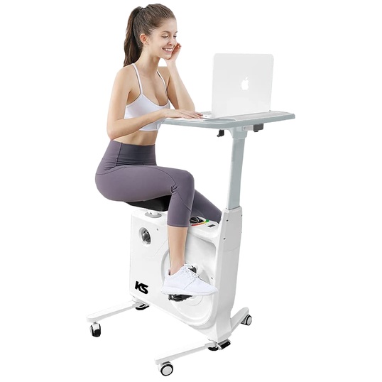 Ks Table Spinning Bike 2in1 Gym-Free Bike Desk