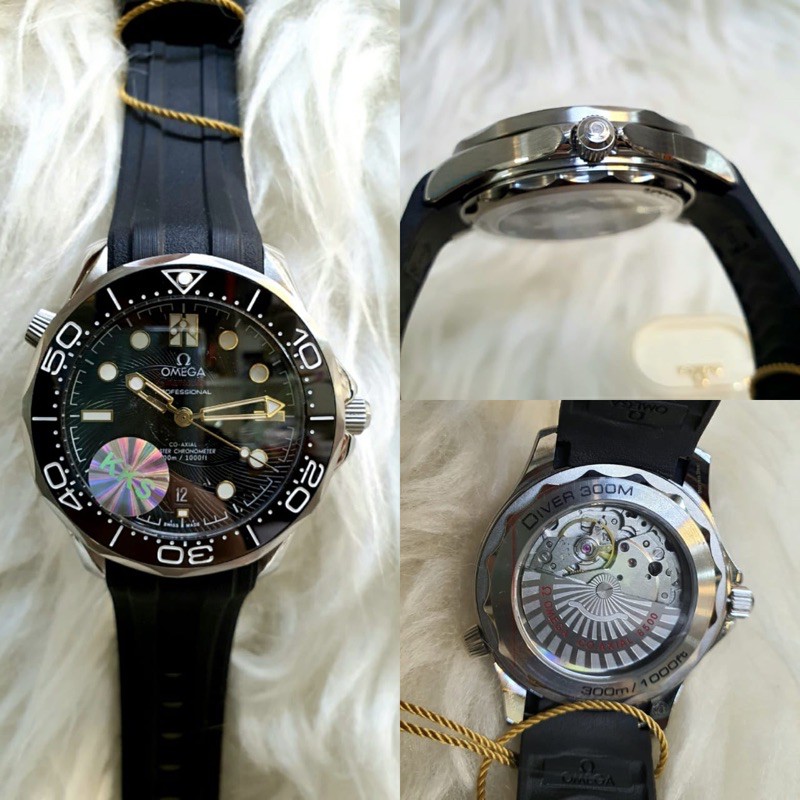 JAM TANGAN PRIA OMG DIVER 300M AUTOMATIC SEMI SWISS