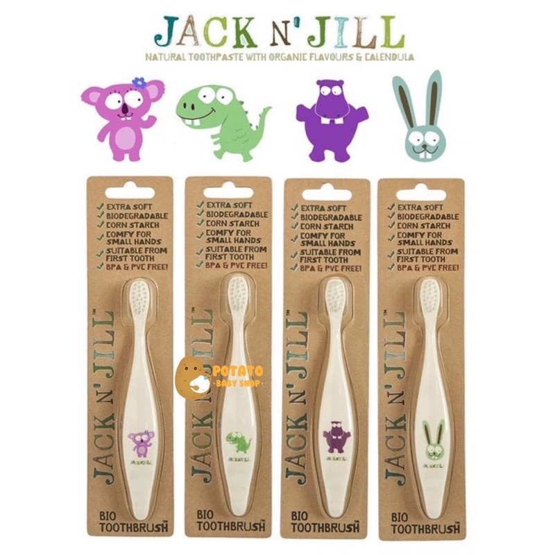 Jack N Jill Bio Toothbrush / Sikat Gigi Anak