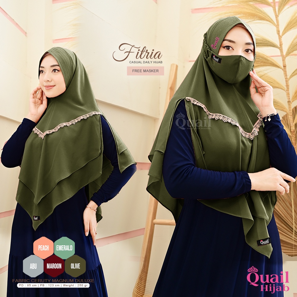 Jilbab Fitria by Quail Hijab